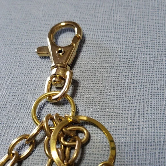 New Green Glass Bead Purse Charm - Picture 3 of 5